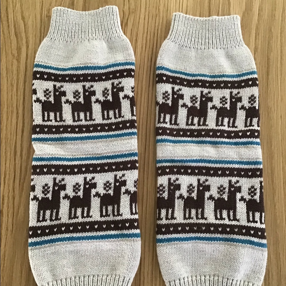 —SOLD—Tea Collection Kids Hand Knit Leg & Arm Warmers